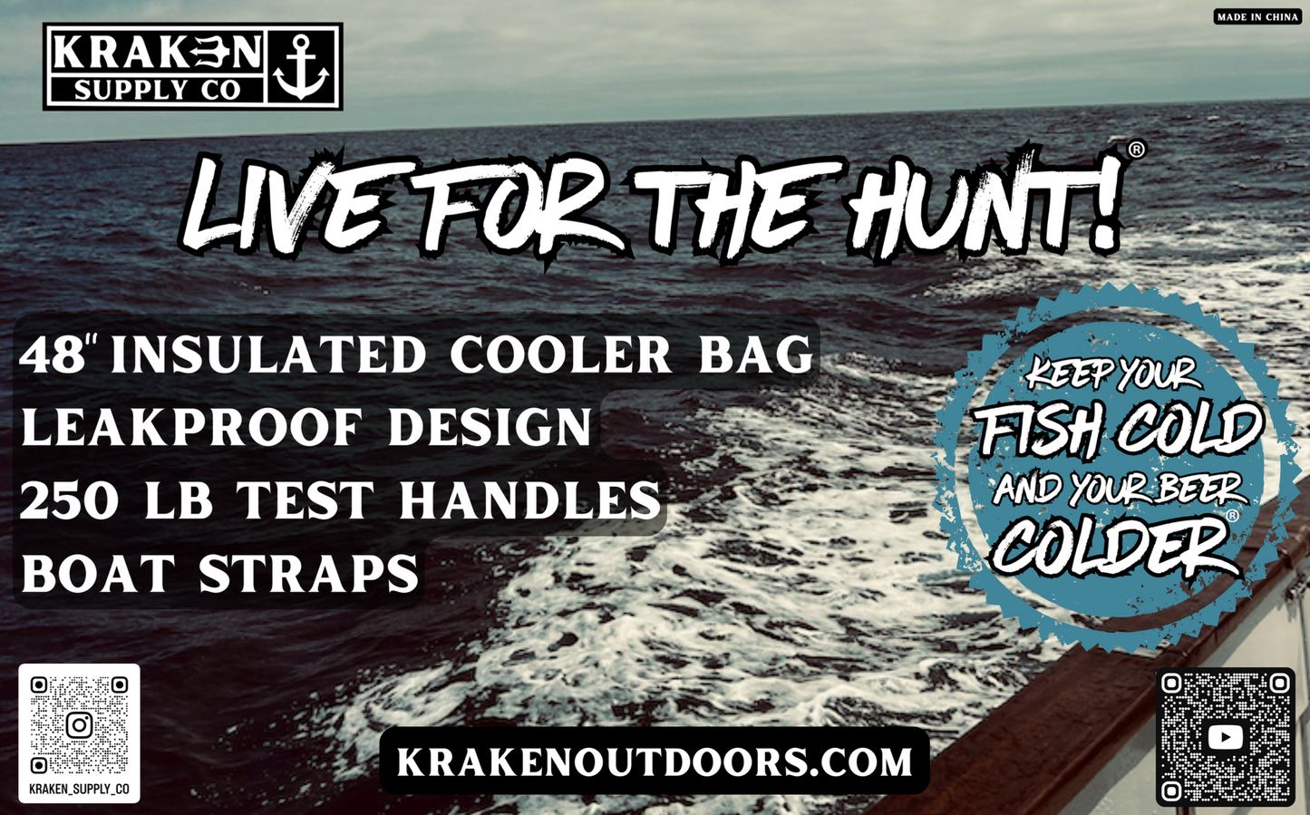 FATHOM 48 Insulated Fish Kill Bag