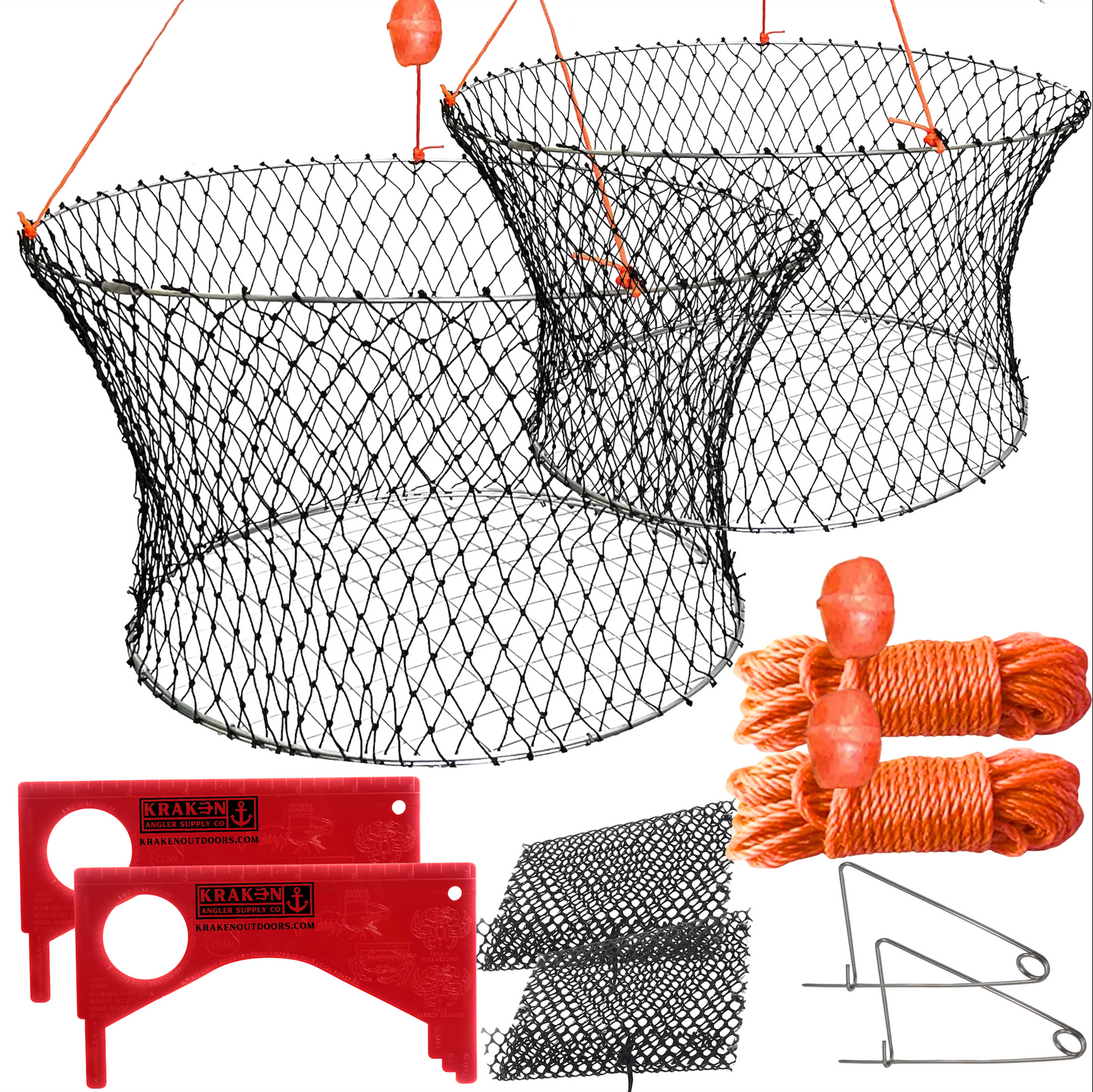 Crab Trap Hoop Net Kit 24''