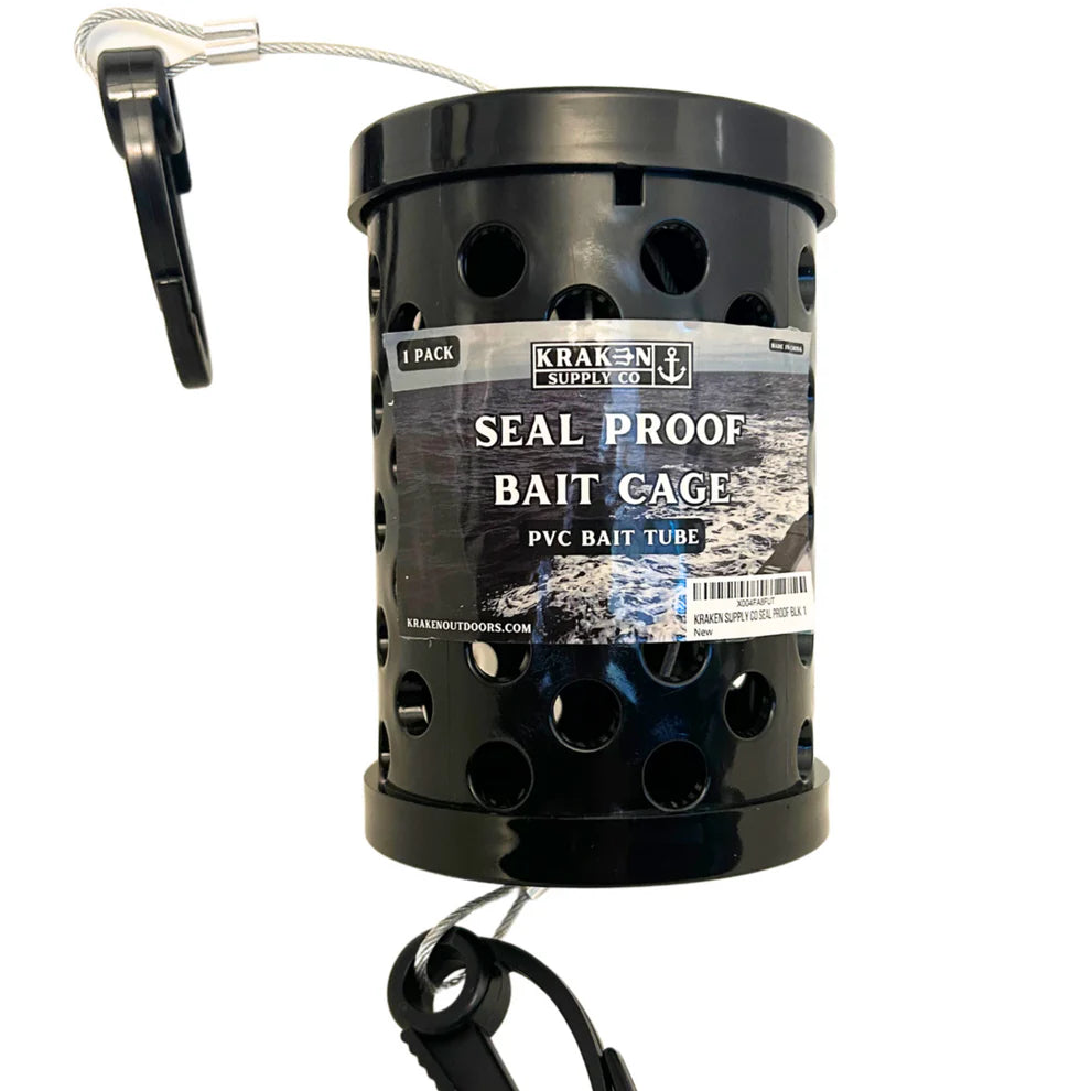 10 PACK SEAL PROOF BAIT TUBE ACE FISHING TACKLE ONLY