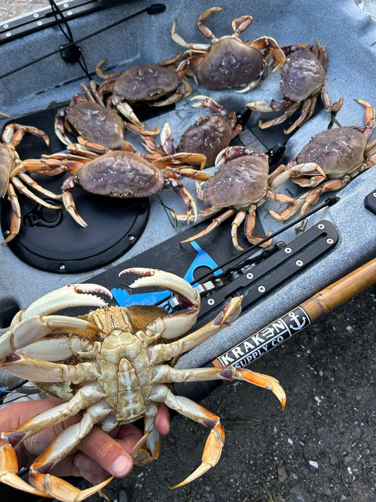 Kayak Dungeness Crabs