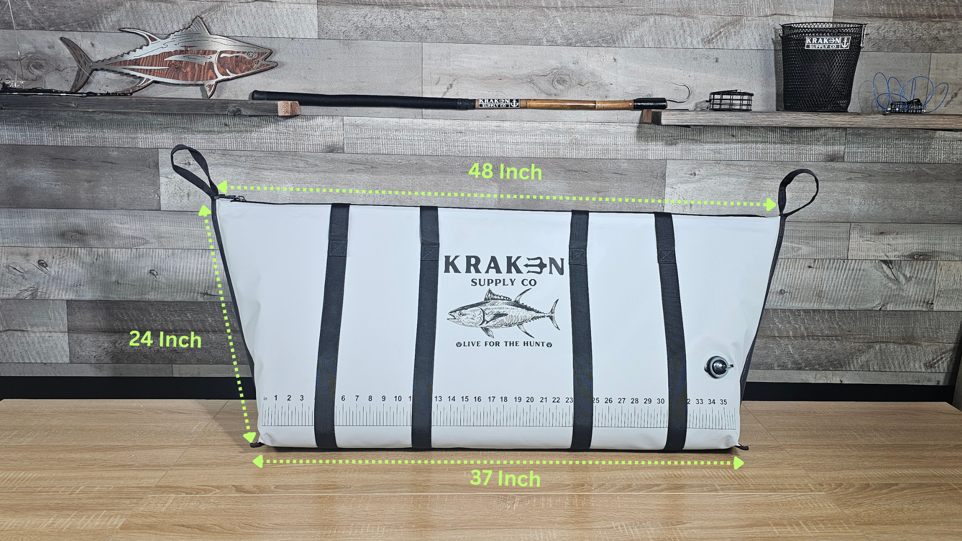 FATHOM 48 Insulated Fish Kill Bag – KRAKEN SUPPLY CO FATHOM 48 Insulated Fish Kill Bag – KRAKEN SUPPLY CO
