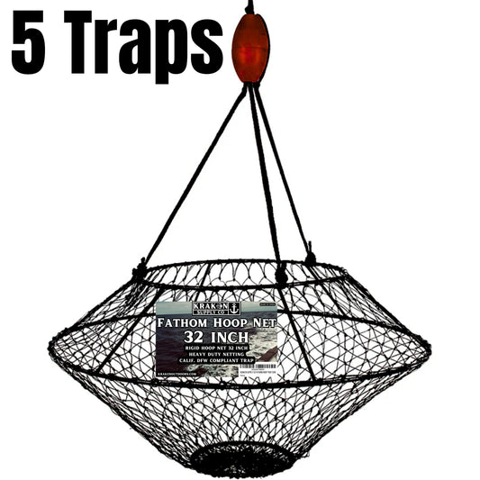 The Fathom Trap 32'' Hoop Net 5 PACK